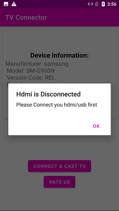 Mobile Connect to TV USB HDMI