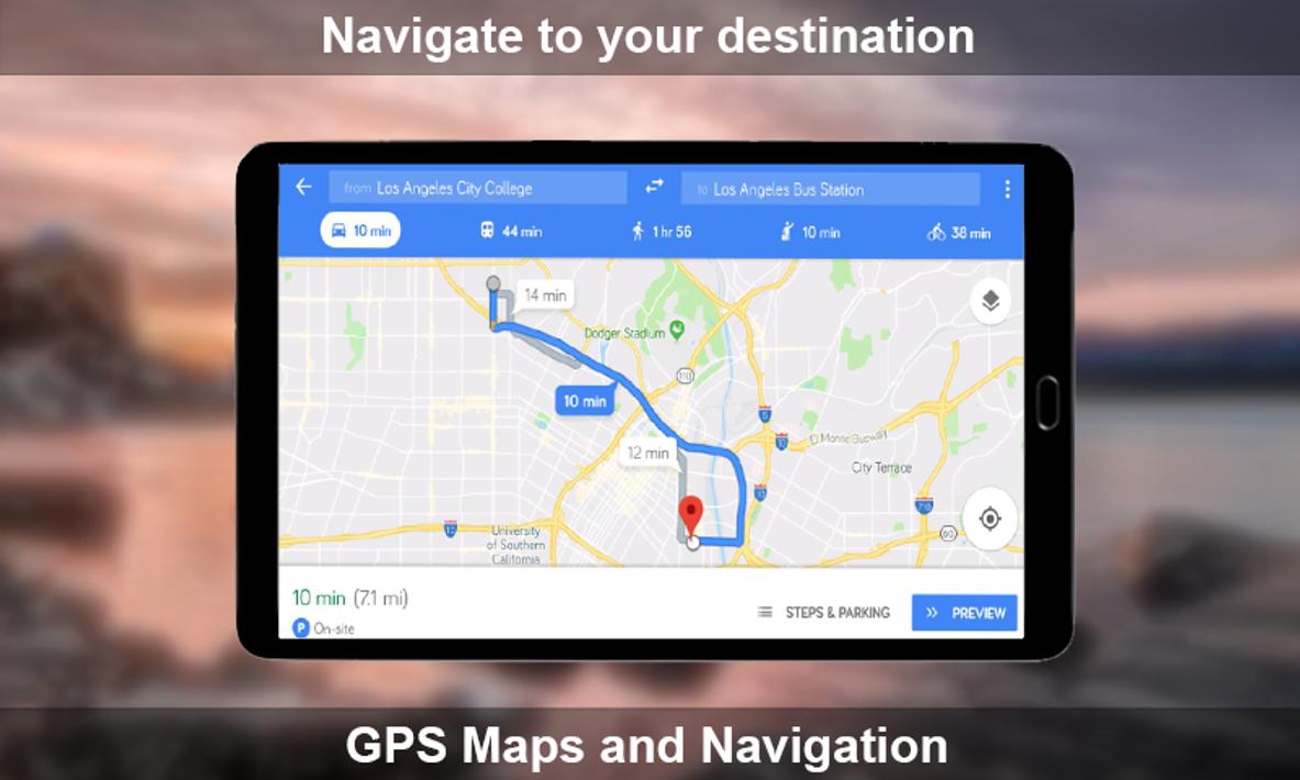 GPS Maps and Navigation