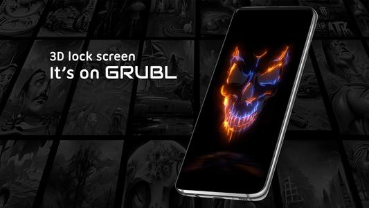 GRUBL™ 4D Live Wallpapers + AI