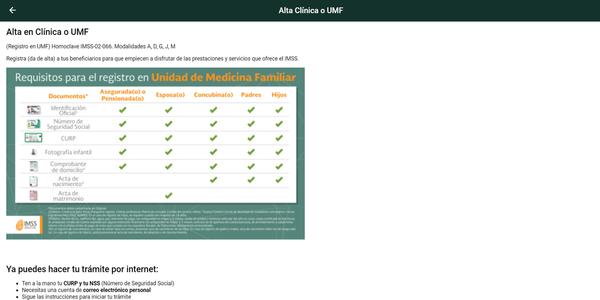 IMSS Digital app