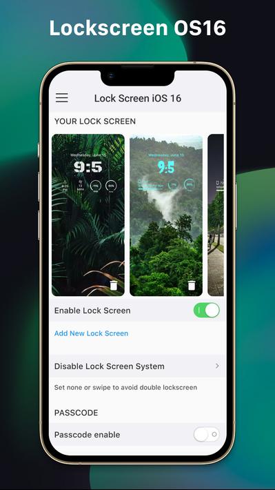 Lock Screen iOS 16