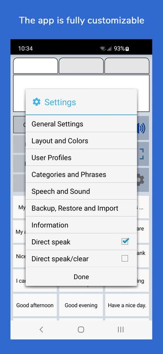 Speech Assistant AAC