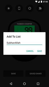 Digital Tasbeeh Counter