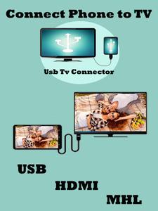 USB Connector phone to tv