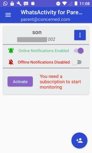 WhatsActivity Parental Control