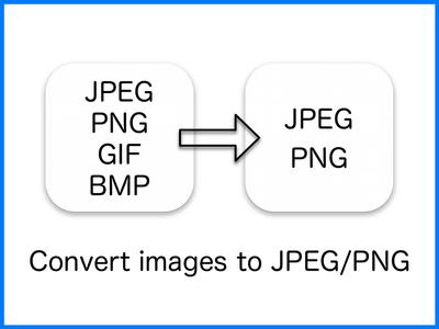 JPEG PNG Image File Converter