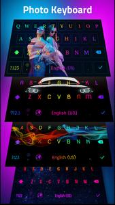 LED Keyboard: Emoji, Fonts