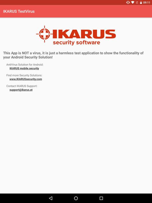 IKARUS TestVirus