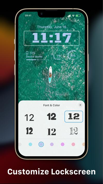 Lock Screen iOS 16