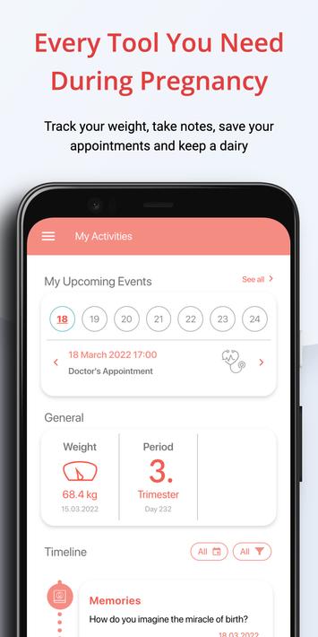 Elika Pragnancy Tracker App