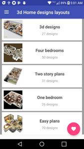 3d Home designs layouts