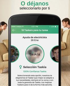 Taskia, servicios a domicilio