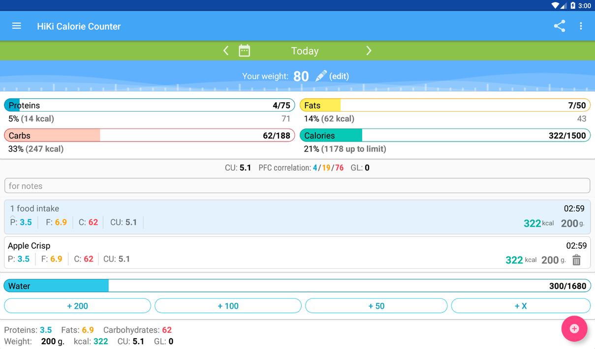 Calorie Counter HiKi