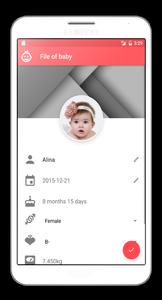 Baby App, Baby tracker