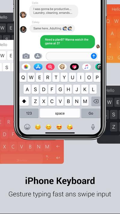 Iphone keyboard