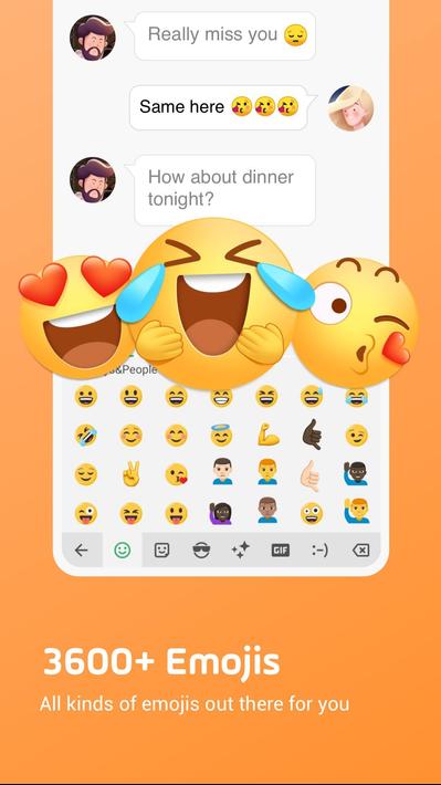 Facemoji Emoji Keyboard Lite:D