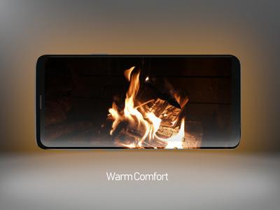 Blaze - 4K Virtual Fireplace