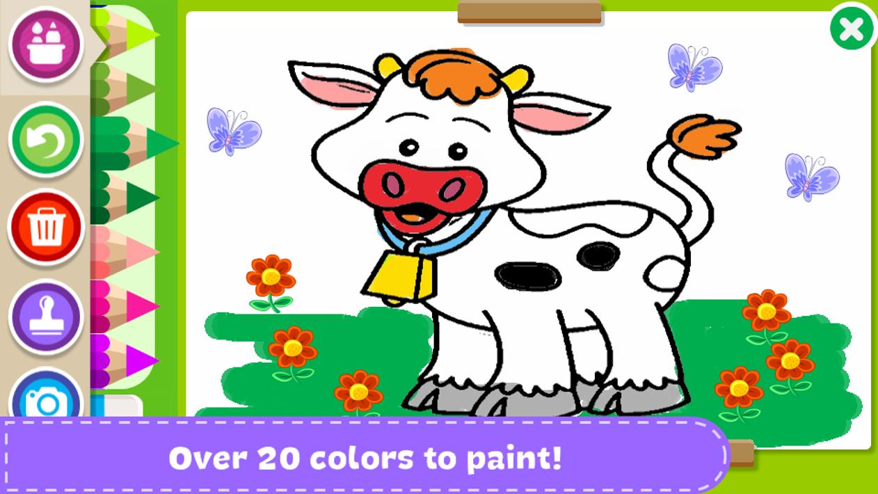 Paint and Learn Animals