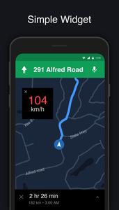 GPS Speedometer : HUD odometer