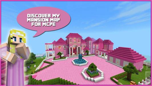 Map Pink Princess House for MC