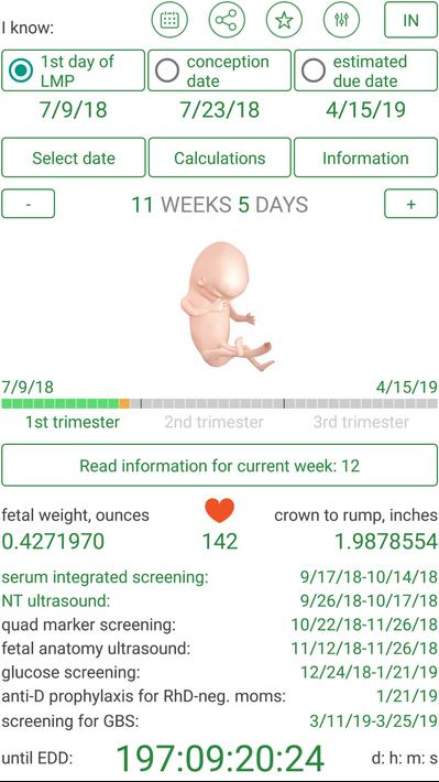 Pregnancy Due Date Calculator