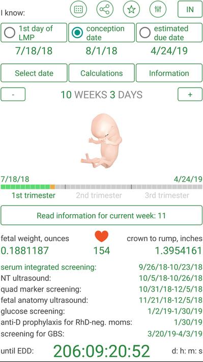 Pregnancy Due Date Calculator