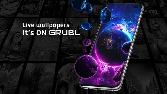 GRUBL™ 4D Live Wallpapers + AI