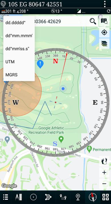 Mgrs & Utm Map