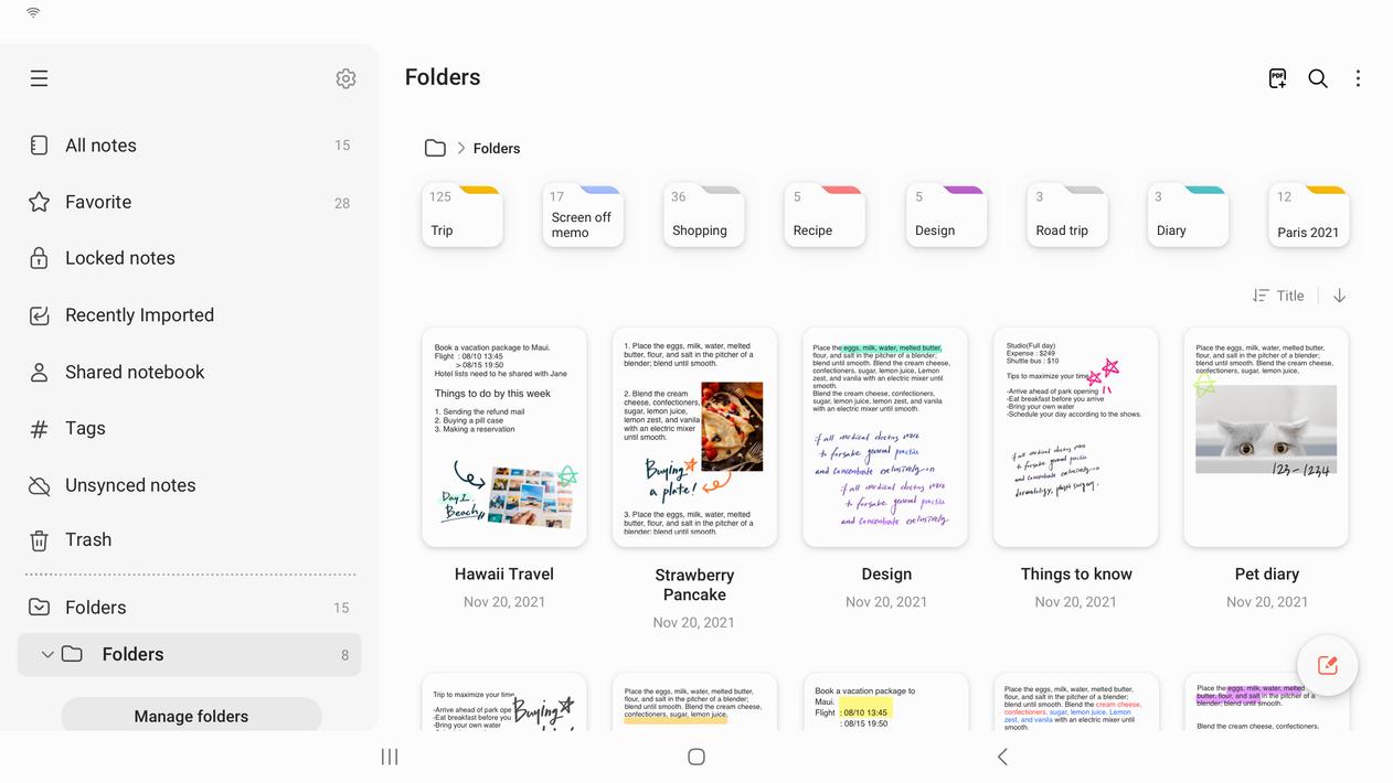Samsung Notes