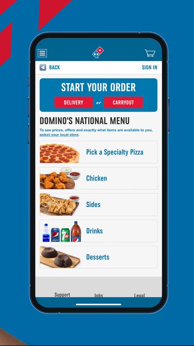 دومينوز بيتزا Domino’s Pizza