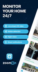 Home Security Camera: ZoomOn