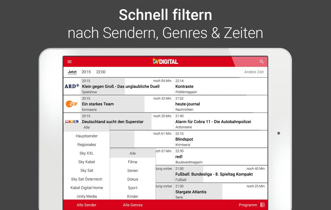 TV-Programm TV DIGITAL