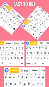 Fonts Keyboard - Fonts & Emoji