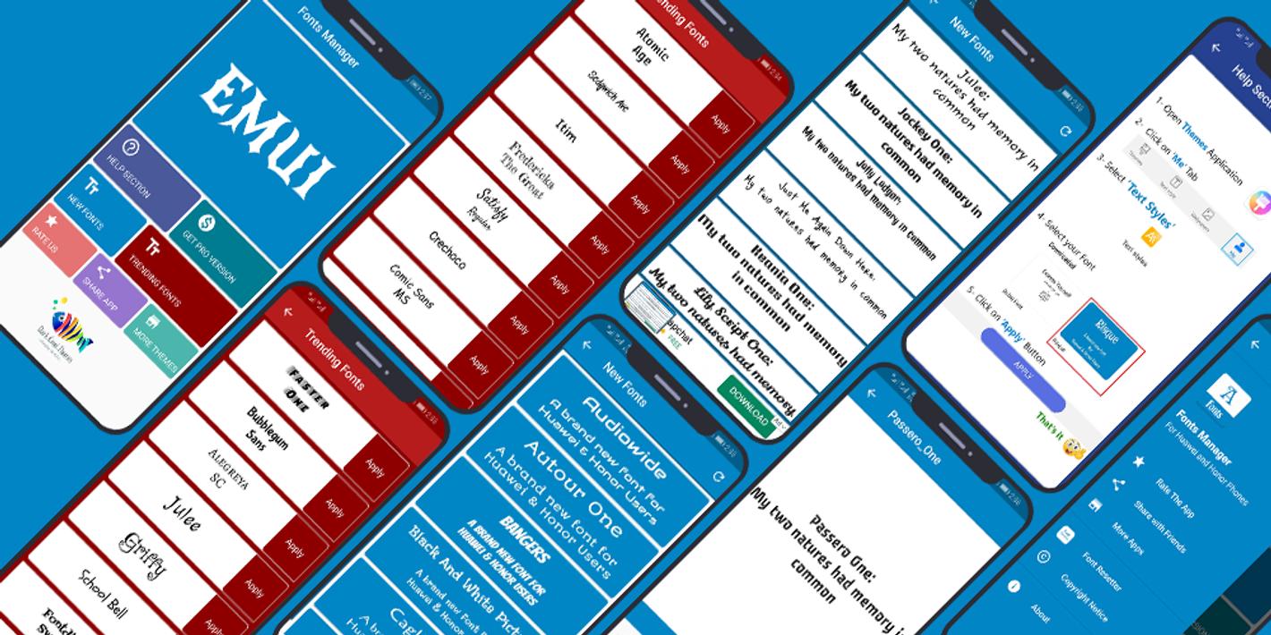 Fonts for Huawei Emui