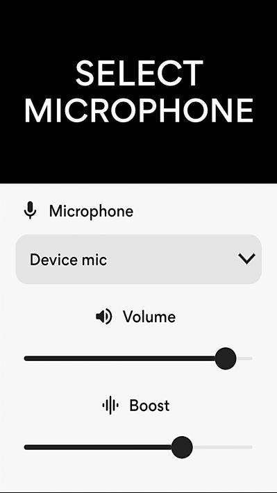 Microphone Amplifier