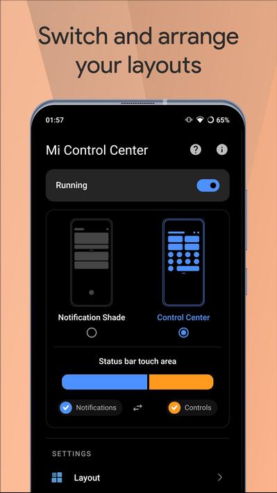 Mi Control Center