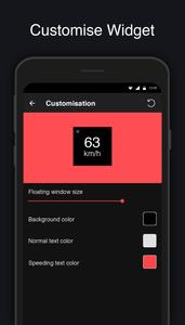 GPS Speedometer : HUD odometer