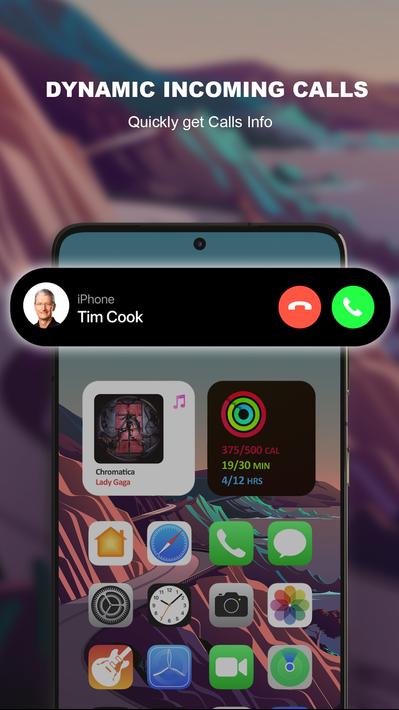 Dynamic Island iOS 16