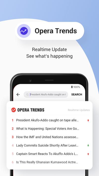 Opera News Lite - Less Data, M