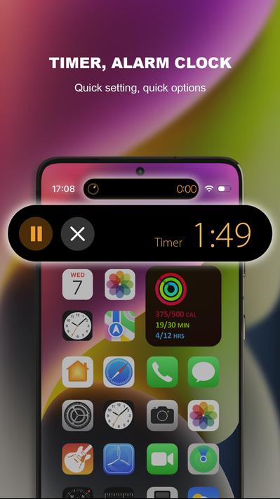 Dynamic Island iOS 16