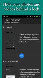 Hide Photos, Video and App Loc