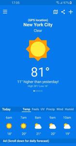 Weather Sky: Intuitive Weather