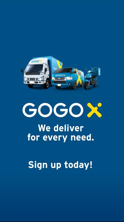 GoGoX(GoGoVan) - 24/7 Delivery