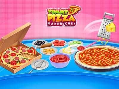 Pizza Maker Chef Baking Game