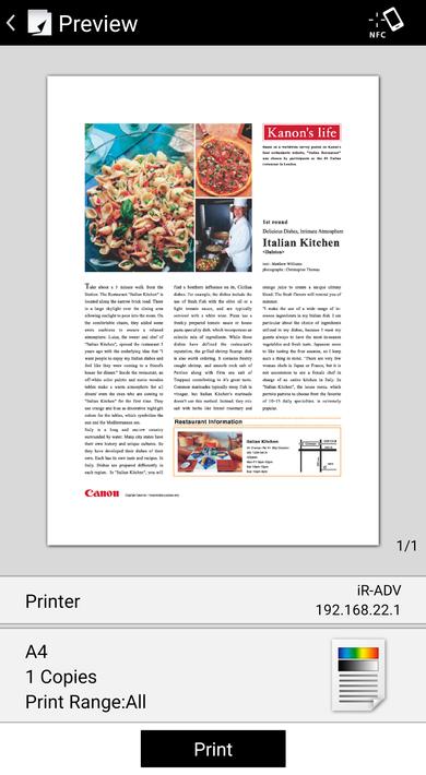 Canon PRINT Business