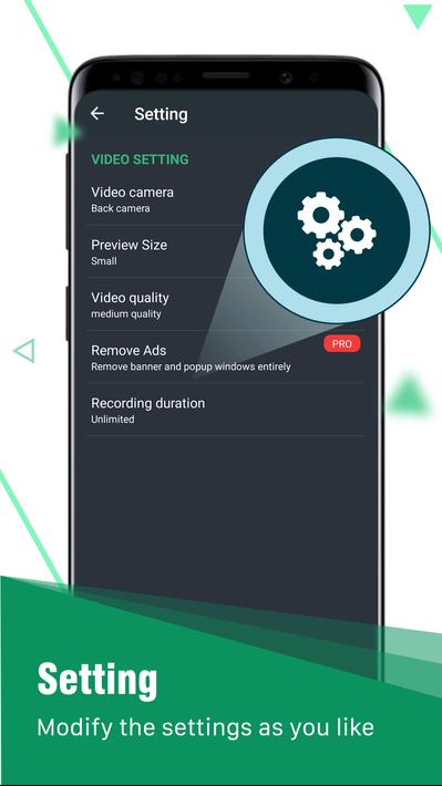 background video recorder