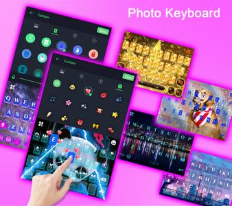 Emoji keyboard-Themes,Fonts