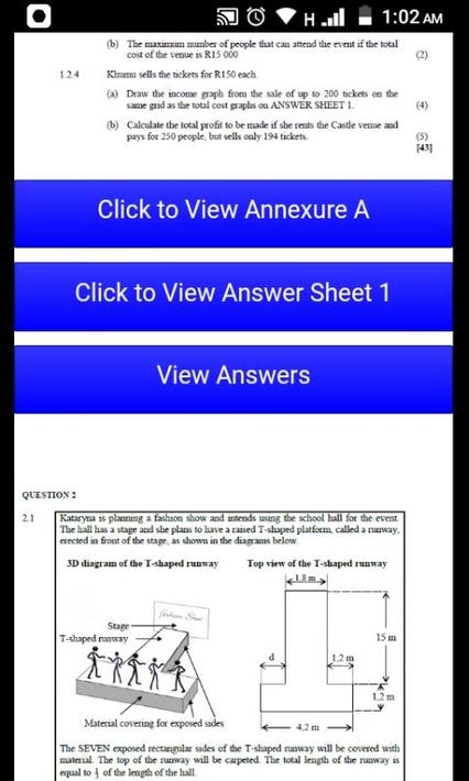 Grade 12 Mathematical Literacy