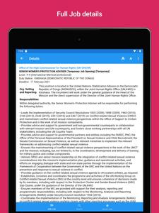UN & NGO Jobs