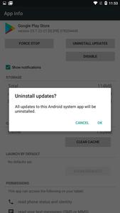 Play Store Update